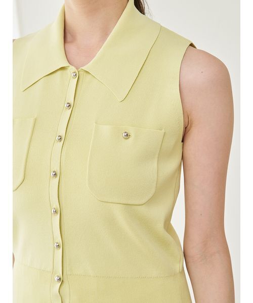 SNIDEL（スナイデル）の「ニットベスト×ティアードスカートセット（ワンピース・レディース・ブラウン/ライム/その他・0/1）」の17枚目の写真