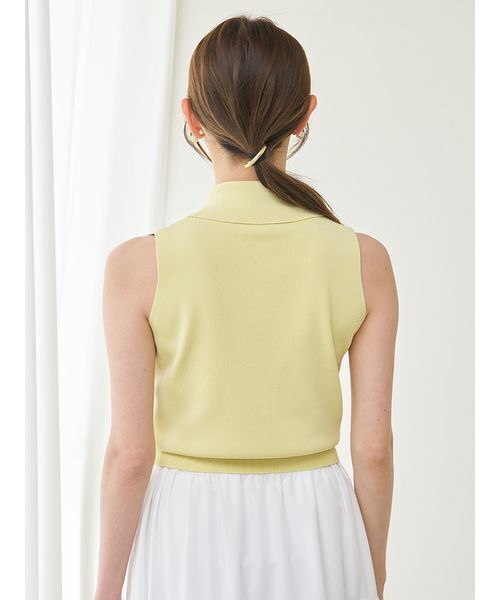 SNIDEL（スナイデル）の「ニットベスト×ティアードスカートセット（ワンピース・レディース・ブラウン/ライム/その他・0/1）」の20枚目の写真