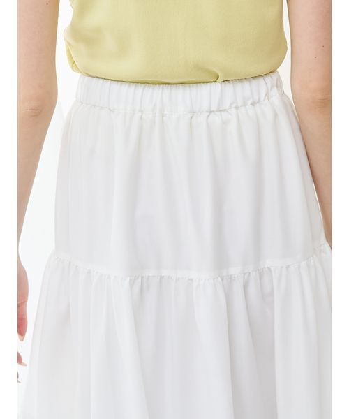 SNIDEL（スナイデル）の「ニットベスト×ティアードスカートセット（ワンピース・レディース・ブラウン/ライム/その他・0/1）」の14枚目の写真