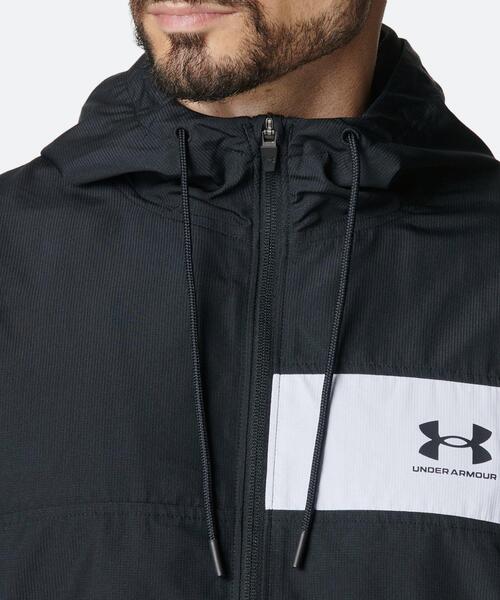 UNDER ARMOUR(アンダーアーマー)の「UAメッシュ ライナー カラーブロック ジャケット(ライフスタイル/メンズ)(その他アウター・メンズ・ブラック・L/2XL/M/XL/3XL/S)」の5枚目の写真