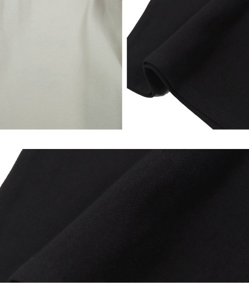 KOBE LETTUCE(コウベレタス)の「ウエストリボンリラックスワイドパンツ(その他パンツ・レディース・ブラック/アイボリー系/ブルー/グレー/ベージュ/チェリーレッド・M/M-Short/TM/PM)」の17枚目の写真