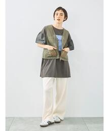 TODAYFUL24SS ライトグリーンベスト TODAYFUL24SS ライトグリーンベスト トップス/ベスト｜Right-on