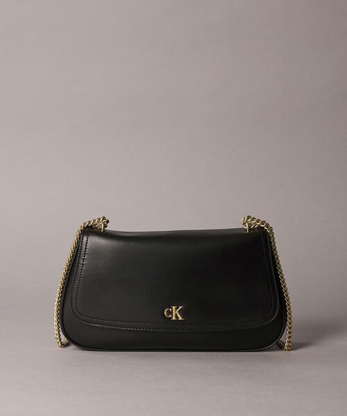 Calvin Klein（カルバン・クライン）の「ショルダーバッグ - CK コンバーチブルミディアムショルダーバッグ（ショルダーバッグ・レディース・ブラック/ブラウン/グリーン系その他・FREE）」の6枚目の写真