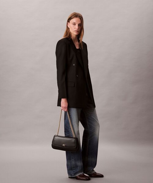 Calvin Klein（カルバン・クライン）の「ショルダーバッグ - CK コンバーチブルミディアムショルダーバッグ（ショルダーバッグ・レディース・ブラック/ブラウン/グリーン系その他・FREE）」の7枚目の写真