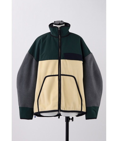 nagonstans（ナゴンスタンス）の「Airshut ノーカラーブルゾン