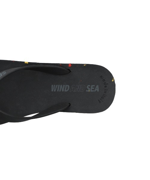 WIND AND SEA（ウィンダンシー）の「SEA H&H FLIPPER（サンダル・メンズ・ブラック・24.5㎝）」の3枚目の写真