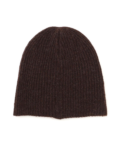 FREE'S MART（フリーズマート）の「◆シンプルビッグビーニー（ニットキャップ/ビーニー・レディース・グレー/ブラック/ブラウン・ﾌﾘ-）」の7枚目の写真