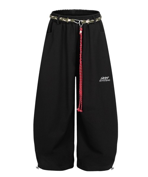 mushwear(マッシュウェア)の「ロープチェーン付き ワイドスウェットパンツ(スウェットパンツ・メンズ・グレー/ブラック・SMALL/MEDIUM/LARGE/X-LARGE)」の13枚目の写真