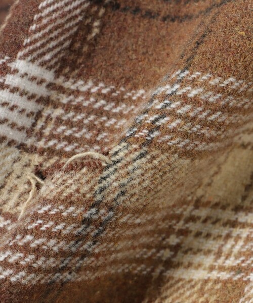 BEAMS HEART（ビームスハート）の「フェード ダメージ ネルシャツ【ユニセックス】（シャツ/ブラウス・メンズ・ブラウン/ブラック・SMALL/MEDIUM/LARGE）」の20枚目の写真