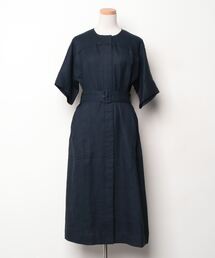 【未使用・極希少】martinique ワンピース ネイビー 半袖 サンプル品 3011008110100056_01_9369w.jpeg