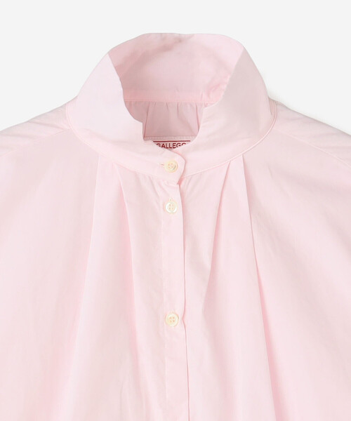 GALLEGO DESPORTES(ギャレゴデスポート)の「GALLEGO DESPORTES | コットン デザインカラー長袖シャツ WOMEN(シャツ/ブラウス・レディース・ピンク系その他・S)」の5枚目の写真