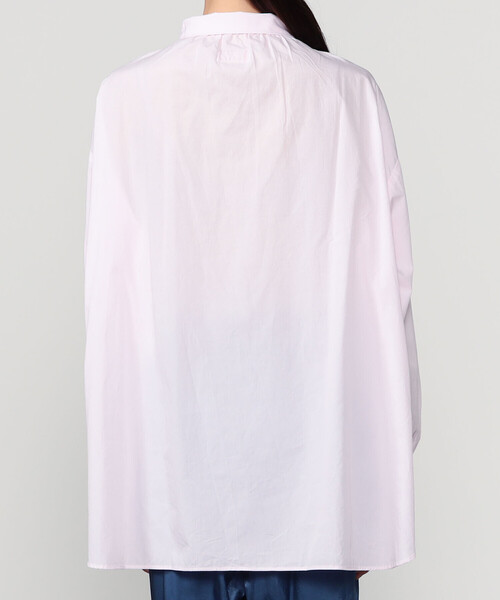 GALLEGO DESPORTES(ギャレゴデスポート)の「GALLEGO DESPORTES | コットン デザインカラー長袖シャツ WOMEN(シャツ/ブラウス・レディース・ピンク系その他・S)」の10枚目の写真