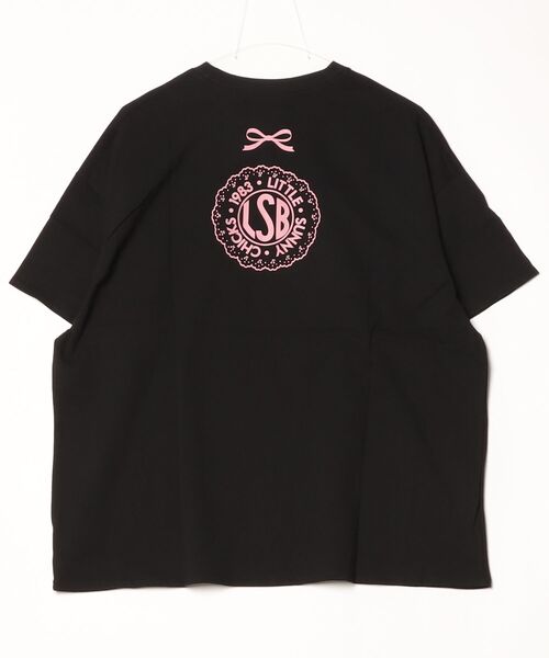 Little sunny bite(リトルサニーバイト)の「『Little Sunny Bite』MARRONCREAM x little sunny bite big tee(Tシャツ/カットソー・レディース・ピンク/ブラック/ホワイト・MEDIUM/SMALL)」の16枚目の写真