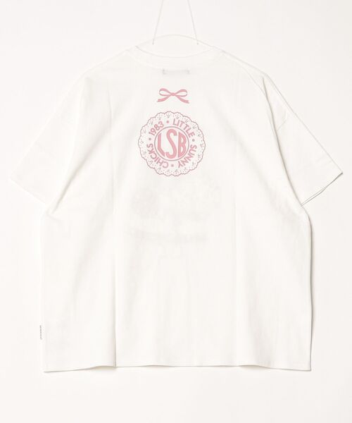 Little sunny bite(リトルサニーバイト)の「『Little Sunny Bite』MARRONCREAM x little sunny bite big tee(Tシャツ/カットソー・レディース・ピンク/ブラック/ホワイト・MEDIUM/SMALL)」の17枚目の写真
