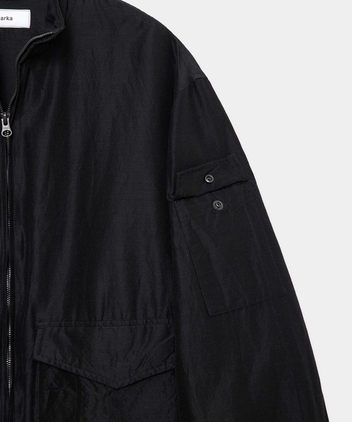 marka(マーカ)の「FLIGHT JACKET(ブルゾン・メンズ・ブラック・1/2)」の7枚目の写真