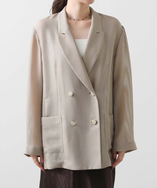 ★未使用★【Gready Brilliant】メッシュテーラードジャケット メッシュテーラードジャケット（テーラードジャケット）｜Gready