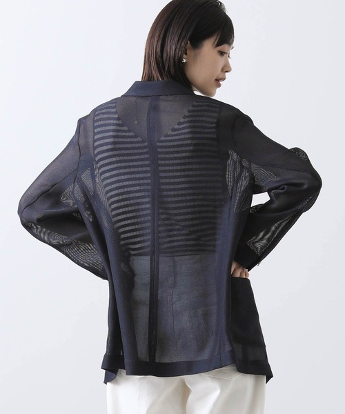 Gready Brilliant メッシュテーラードジャケット Gready Brilliantメッシュテーラードジャケット | SEKIMIKI Online