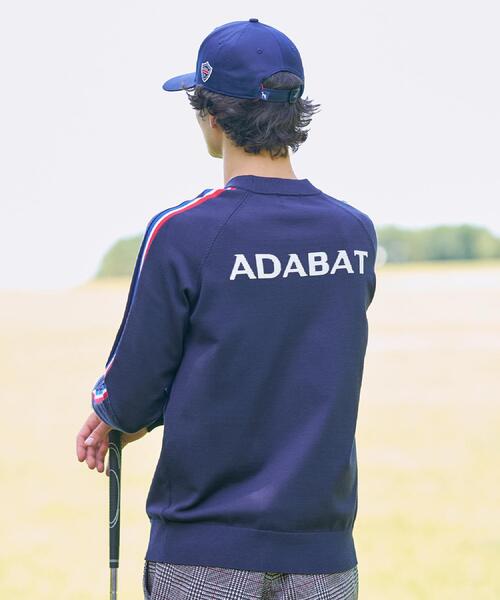 adabat（アダバット）の「【新レーベル ADABAT NAVY】スリーブラインセミモックニット（ニット/セーター・メンズ・ネイビー/ブラック/チャコールグレー・50/48/46）」の14枚目の写真