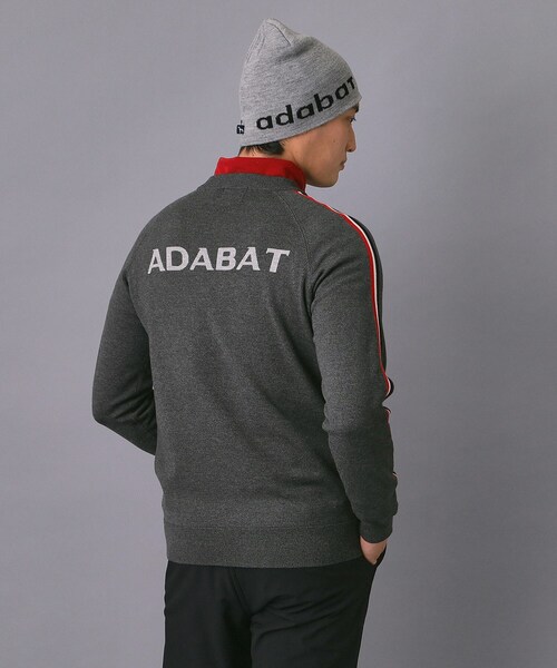 adabat（アダバット）の「【新レーベル ADABAT NAVY】スリーブラインセミモックニット（ニット/セーター・メンズ・ネイビー/ブラック/チャコールグレー・50/48/46）」の17枚目の写真