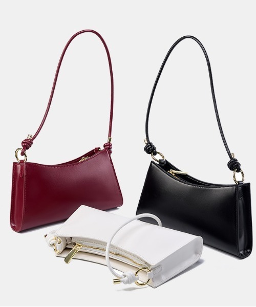 NiiNa(ニーナ)の「【 NiiNa / ニーナ 】高品質牛革スリムレザーショルダーバッグ(ショルダーバッグ・レディース・ブラック/ホワイト/レッド・FREE)」の13枚目の写真