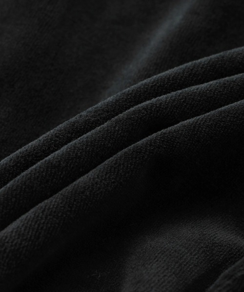 X-girl(エックスガール)の「FADED VELOUR COMPACT ZIP UP HOODIE(パーカー・レディース・ブラック/ライトブルー/ブラウン・S/M)」の13枚目の写真