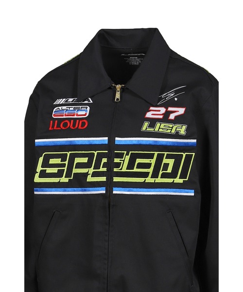 NUBIAN(ヌビアン)の「SPEEDI JACKET(その他アウター・レディース・ブラック・MEDIUM/SMALL/XX-LARGE)」の4枚目の写真