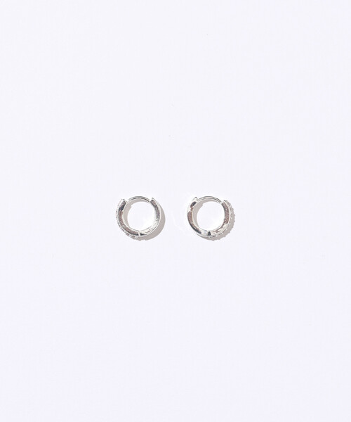 Firsthand（ファーストハンド）の「Firsthand/ファーストハンド ストーンフープピアス / 両耳用（ピアス（両耳用）・レディース・ゴールド/シルバー・ONE SIZE）」の3枚目の写真