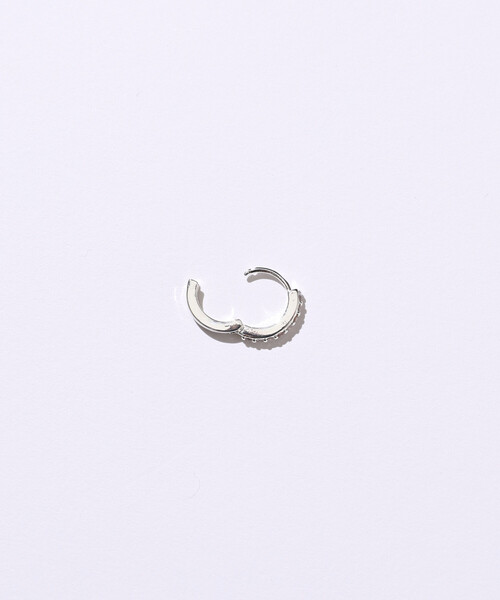 Firsthand（ファーストハンド）の「Firsthand/ファーストハンド ストーンフープピアス / 両耳用（ピアス（両耳用）・レディース・ゴールド/シルバー・ONE SIZE）」の4枚目の写真