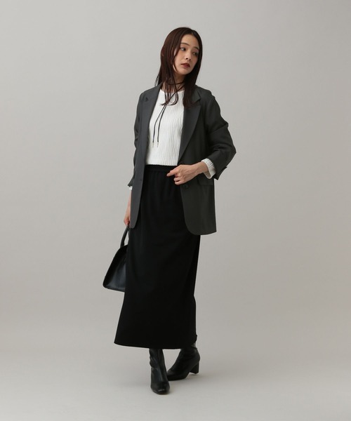 セール】MATINEE LINE/ツイルストレッチ/シングルテーラードジャケット