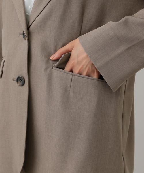 セール】MATINEE LINE/ツイルストレッチ/シングルテーラードジャケット