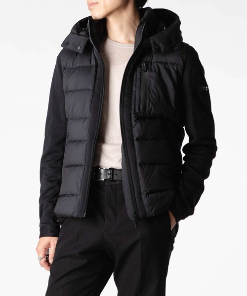 TATRAS（タトラス）の「TATRAS TARO DOWN JACKET タトラス タロ ライトダウンジャケット（ダウンジャケット/コート・メンズ・ブラック/ネイビー・3/4）」の7枚目の写真