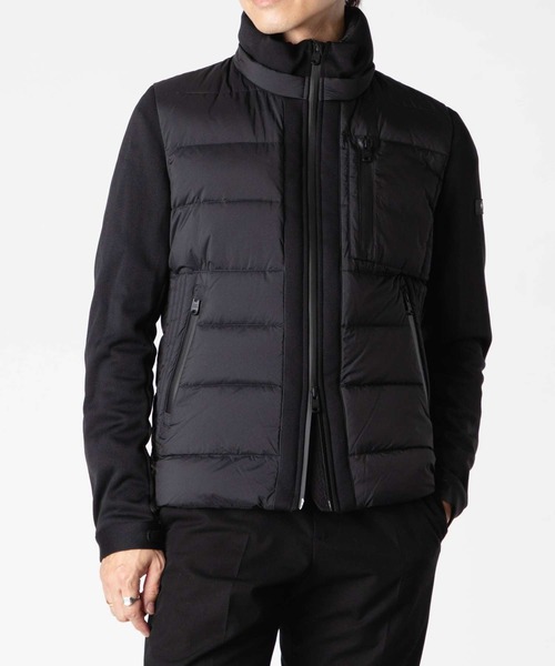 TATRAS（タトラス）の「TATRAS TARO DOWN JACKET タトラス タロ ライトダウンジャケット（ダウンジャケット/コート・メンズ・ブラック/ネイビー・3/4）」の9枚目の写真