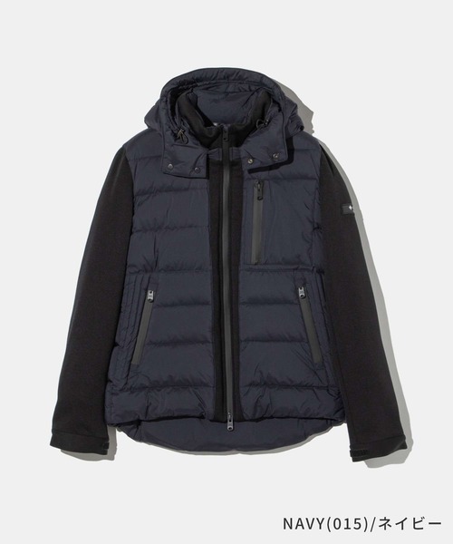 TATRAS（タトラス）の「TATRAS TARO DOWN JACKET タトラス タロ ライトダウンジャケット（ダウンジャケット/コート・メンズ・ブラック/ネイビー・3/4）」の13枚目の写真