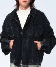 WOODENDOLL（ウッディンドール）の「WOODENDOLL FADEコーデュロイ クロップド ブルゾン（ブルゾン）」