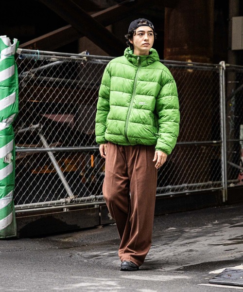 niko and...（ニコアンド）の「ショート中綿フードブルゾン（ブルゾン・メンズ・レッド/グリーン/ブラック・MEDIUM/LARGE）」の19枚目の写真