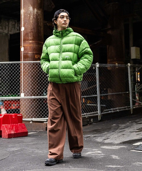 niko and...（ニコアンド）の「ショート中綿フードブルゾン（ブルゾン・メンズ・レッド/グリーン/ブラック・MEDIUM/LARGE）」の20枚目の写真