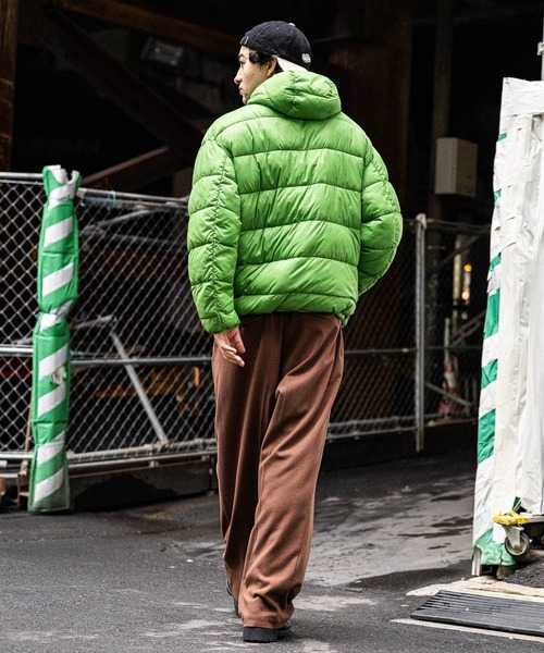 niko and...（ニコアンド）の「ショート中綿フードブルゾン（ブルゾン・メンズ・レッド/グリーン/ブラック・MEDIUM/LARGE）」の21枚目の写真