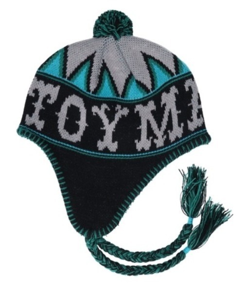 TOY MACHINE(トイ マシーン)の「TOY MACHINE/トイマシーン ビーニー TMC EARFLAP BEANIE 254045004(ニットキャップ/ビーニー・メンズ・ブラック/ブラウン・FREE)」の3枚目の写真