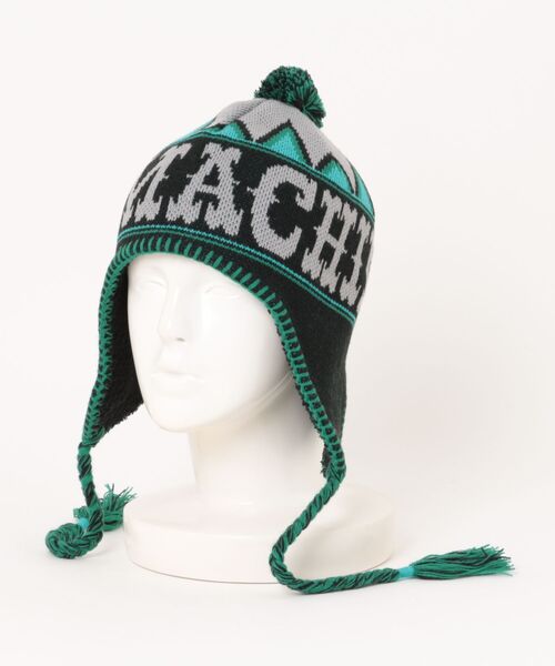TOY MACHINE(トイ マシーン)の「TOY MACHINE/トイマシーン ビーニー TMC EARFLAP BEANIE 254045004(ニットキャップ/ビーニー・メンズ・ブラック/ブラウン・FREE)」の10枚目の写真