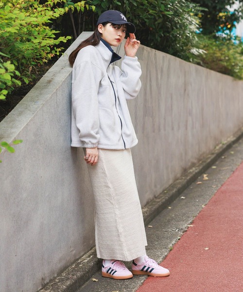 DISCUS ATHLETIC（ディスカス　アスレチック）の「＜DISCUS/ディスカス＞フリースZIPジャケット（スウェット・レディース・ライトブルー/ネイビー/ダークグレー/その他4・MEDIUM/LARGE/X-LARGE）」の21枚目の写真