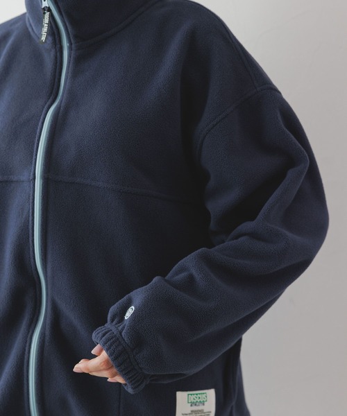 DISCUS ATHLETIC（ディスカス　アスレチック）の「＜DISCUS/ディスカス＞フリースZIPジャケット（スウェット・レディース・ライトブルー/ネイビー/ダークグレー/その他4・MEDIUM/LARGE/X-LARGE）」の11枚目の写真