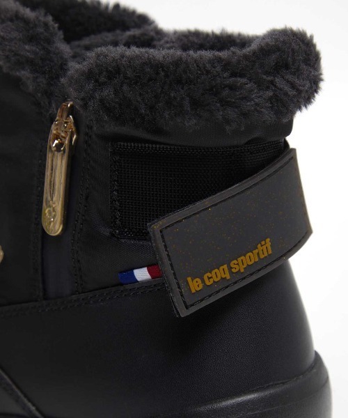 le coq sportif(ルコックスポルティフ)の「LCS ラルシュ IV ショート(防滑設計/透湿設計)(ブーツ・レディース・ブラック×ゴールド・23.0cm/24.0cm/25.0cm)」の10枚目の写真