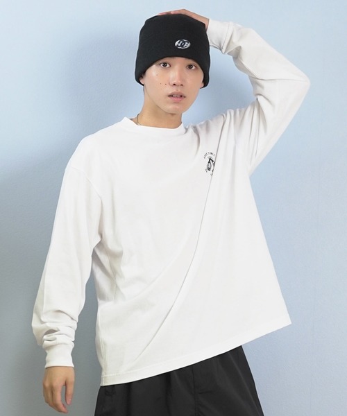 LURKING CLASS(ラーキングクラス)の「LURKING CLASS/ラーキングクラス 長袖 Tシャツ ロンT バックプリント オーバーサイズ GOOD TIMES L/S TEE ST25FTM01(Tシャツ/カットソー・メンズ・ブラック/ホワイト・L/M/XL)」の10枚目の写真