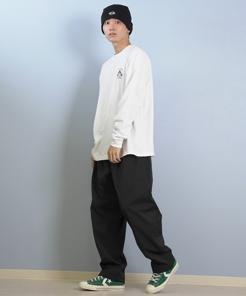 LURKING CLASS(ラーキングクラス)の「LURKING CLASS/ラーキングクラス 長袖 Tシャツ ロンT バックプリント オーバーサイズ GOOD TIMES L/S TEE ST25FTM01(Tシャツ/カットソー・メンズ・ブラック/ホワイト・L/M/XL)」の13枚目の写真