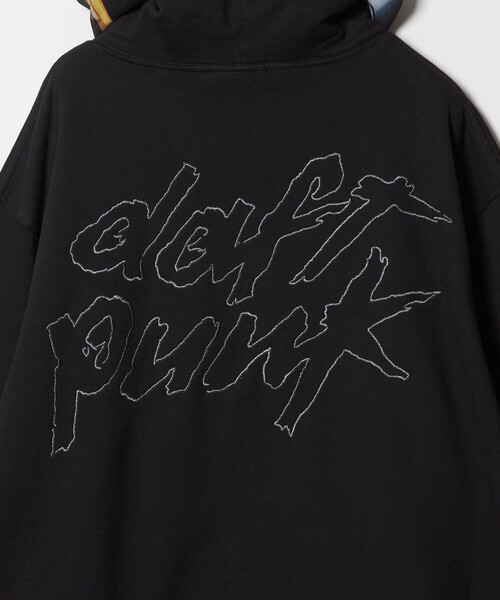 PLEASURES（プレジャー）の「＜PLEASURES × Daft Punk＞RAM ジップ フーディー（パーカー・メンズ・ブラック・L/M）」の8枚目の写真