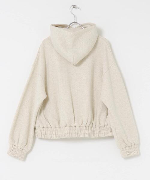 EKAL(エカル)の「ボタニルプライム裏起毛ZIPパーカー(パーカー・レディース・ホワイト系その他/ブラック・ONE)」の16枚目の写真