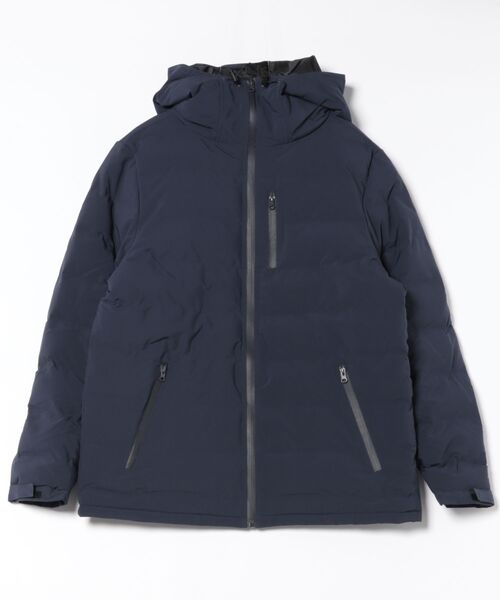 ８(eight)（エイト）の「ダウン混シームレスジャケット（ダウンジャケット/コート・メンズ・チャコールグレー/ブラック/ネイビー・SMALL/MEDIUM/LARGE/XX-LARGE/X-LARGE）」の3枚目の写真