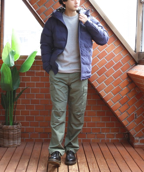 ８(eight)（エイト）の「ダウン混シームレスジャケット（ダウンジャケット/コート・メンズ・チャコールグレー/ブラック/ネイビー・SMALL/MEDIUM/LARGE/XX-LARGE/X-LARGE）」の6枚目の写真