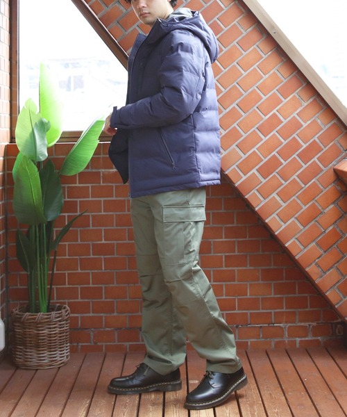 ８(eight)（エイト）の「ダウン混シームレスジャケット（ダウンジャケット/コート・メンズ・チャコールグレー/ブラック/ネイビー・SMALL/MEDIUM/LARGE/XX-LARGE/X-LARGE）」の12枚目の写真