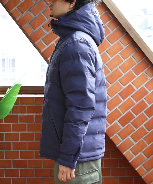 ８(eight)（エイト）の「ダウン混シームレスジャケット（ダウンジャケット/コート・メンズ・チャコールグレー/ブラック/ネイビー・SMALL/MEDIUM/LARGE/XX-LARGE/X-LARGE）」の13枚目の写真
